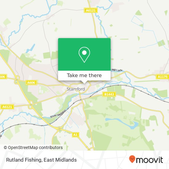 Rutland Fishing map