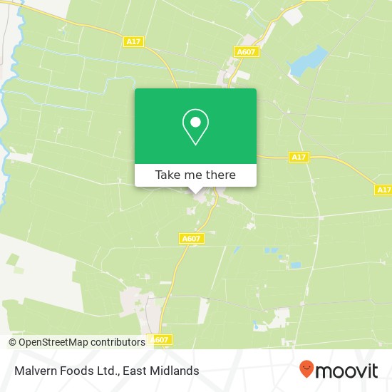 Malvern Foods Ltd. map