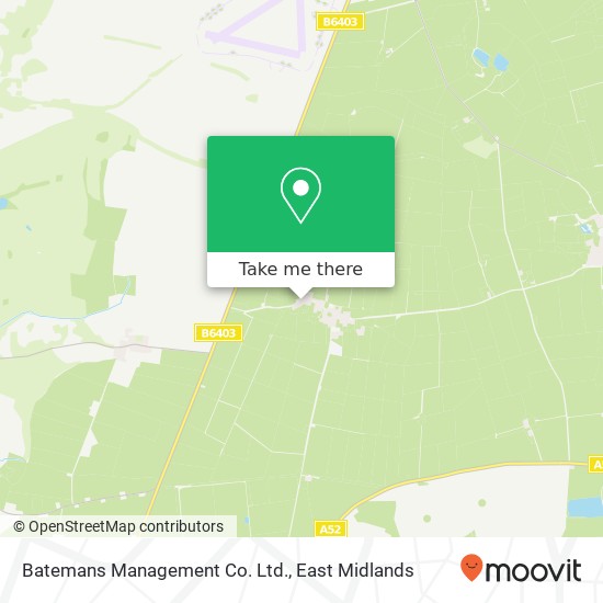 Batemans Management Co. Ltd. map