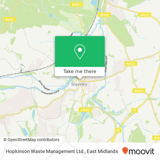 Hopkinson Waste Management Ltd. map