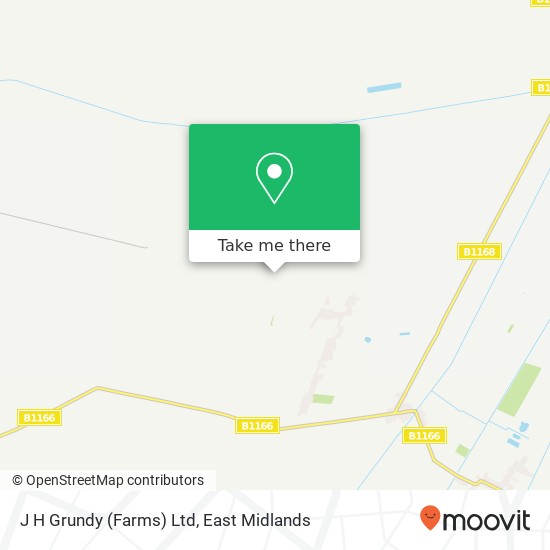 J H Grundy (Farms) Ltd map