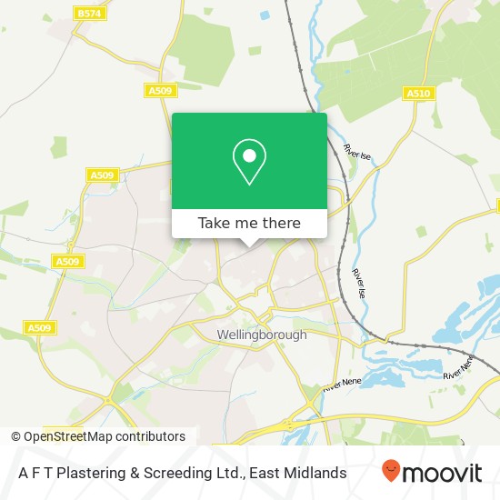 A F T Plastering & Screeding Ltd. map