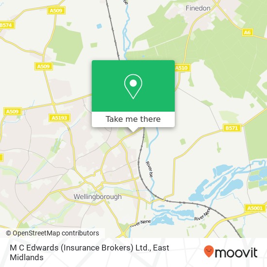 M C Edwards (Insurance Brokers) Ltd. map