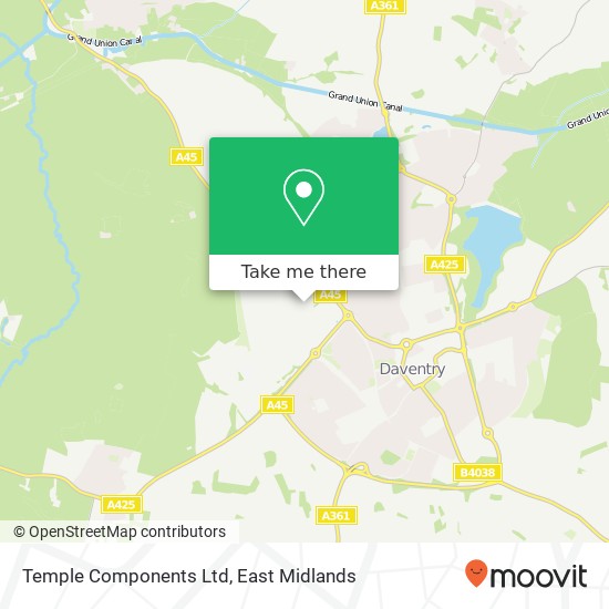 Temple Components Ltd map
