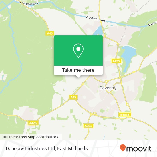 Danelaw Industries Ltd map