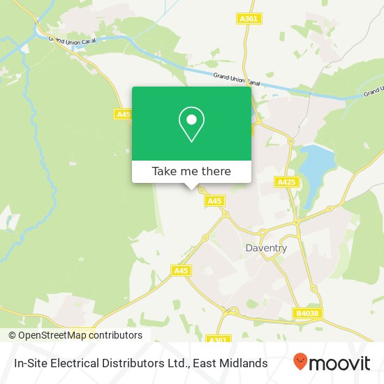 In-Site Electrical Distributors Ltd. map