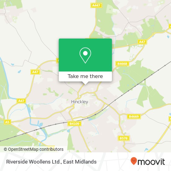 Riverside Woollens Ltd. map