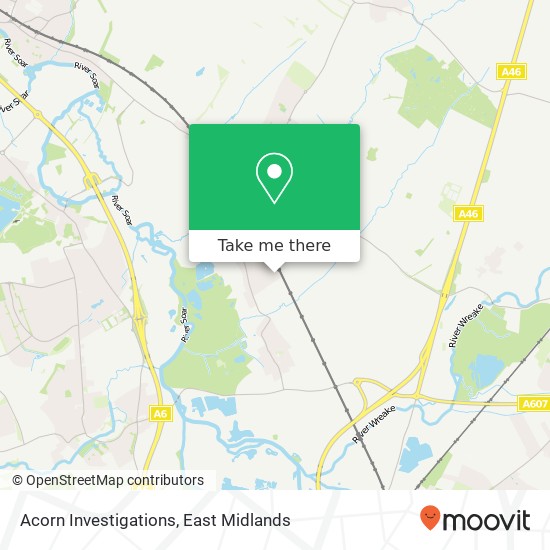 Acorn Investigations map