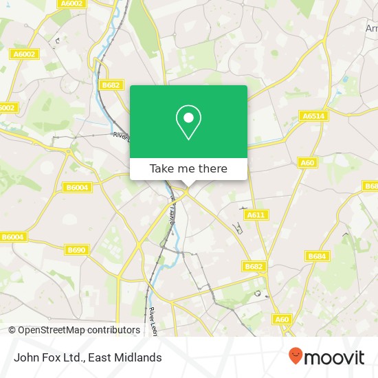John Fox Ltd. map
