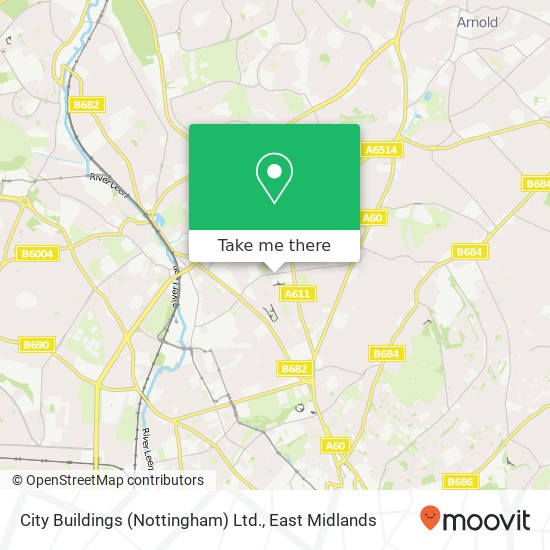 City Buildings (Nottingham) Ltd. map