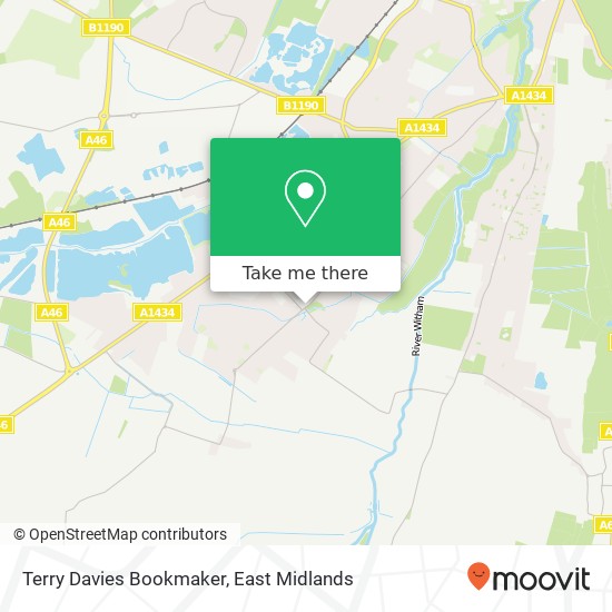 Terry Davies Bookmaker map