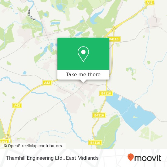 Thamhill Engineering Ltd. map