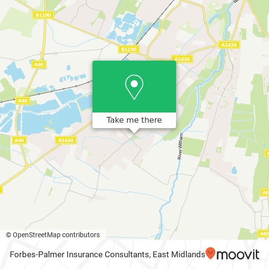 Forbes-Palmer Insurance Consultants map