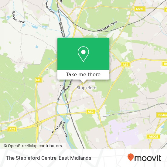 The Stapleford Centre map