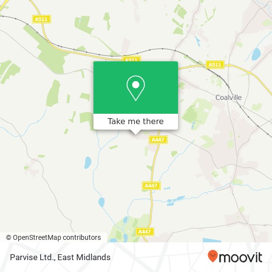 Parvise Ltd. map