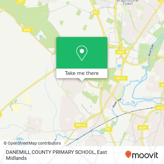 DANEMILL COUNTY PRIMARY SCHOOL map