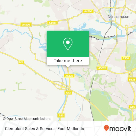 Clemplant Sales & Services map