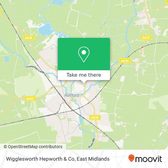 Wigglesworth Hepworth & Co map