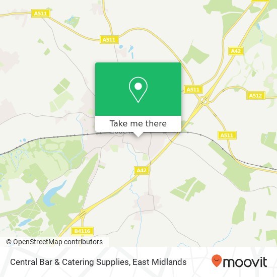 Central Bar & Catering Supplies map