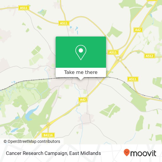 Cancer Research Campaign map