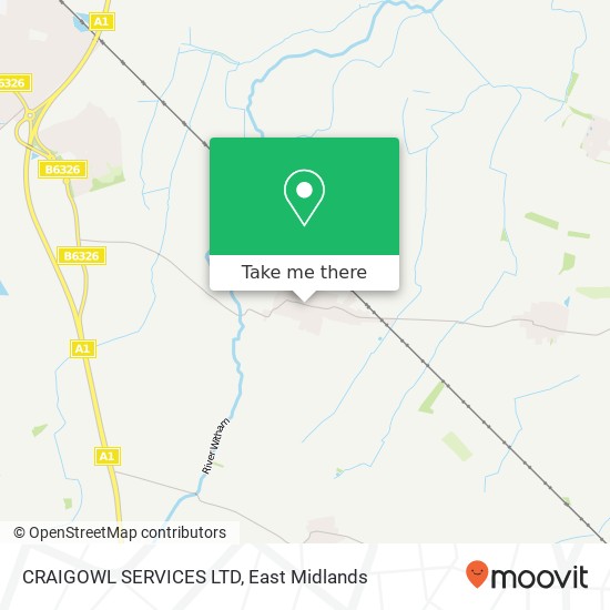 CRAIGOWL SERVICES LTD map
