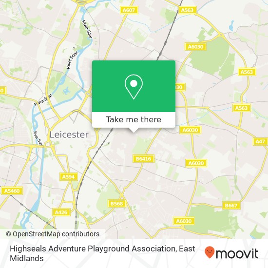 Highseals Adventure Playground Association map