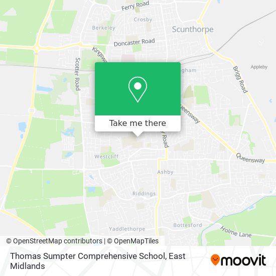 Thomas Sumpter Comprehensive School map