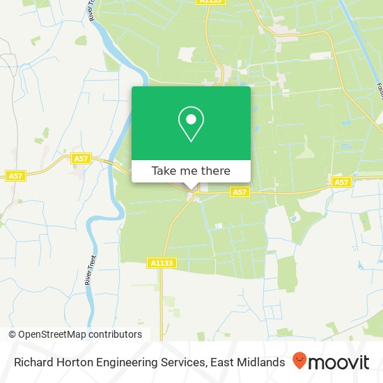 Richard Horton Engineering Services map