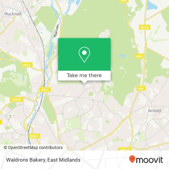 Waldrons Bakery map