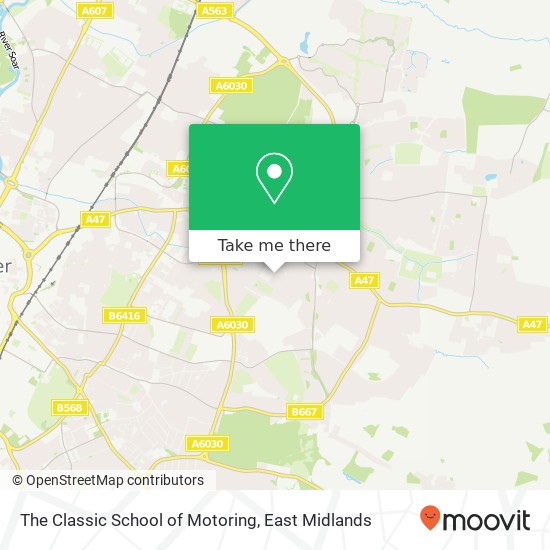 The Classic School of Motoring map