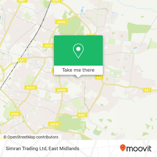 Simran Trading Ltd map