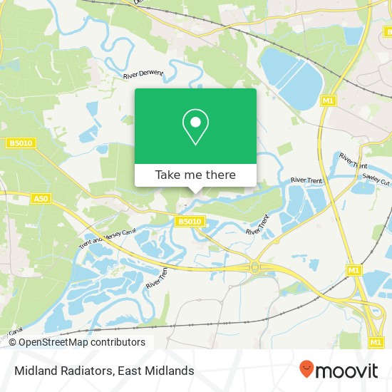 Midland Radiators map