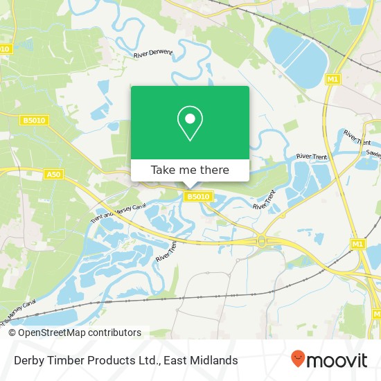 Derby Timber Products Ltd. map