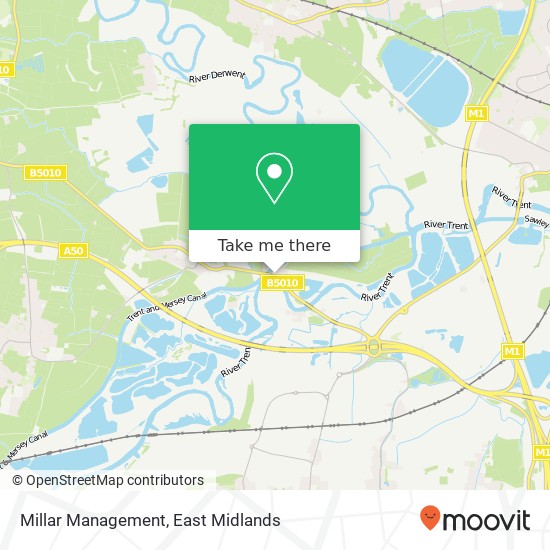 Millar Management map
