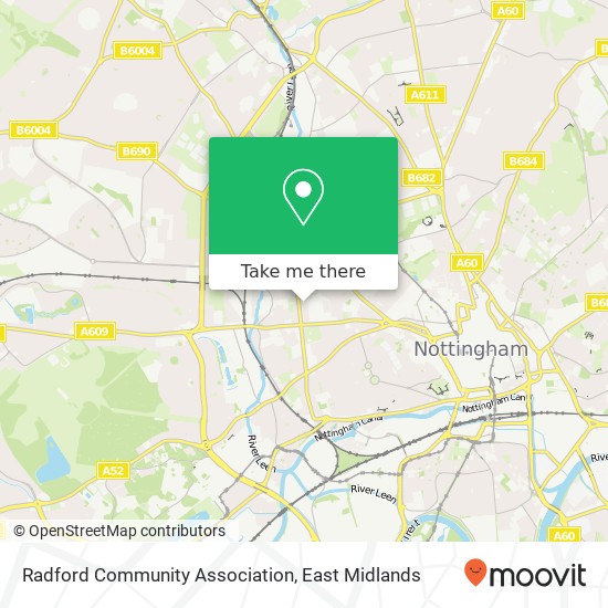 Radford Community Association map