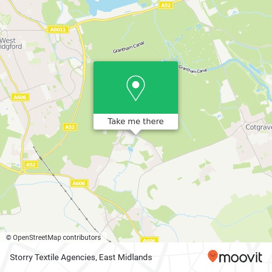 Storry Textile Agencies map