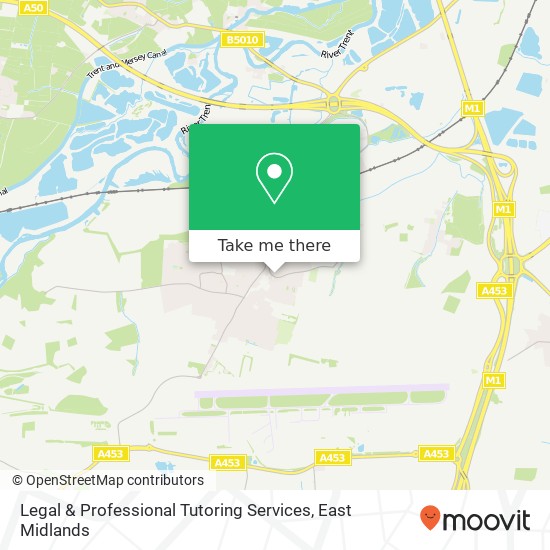 Legal & Professional Tutoring Services map