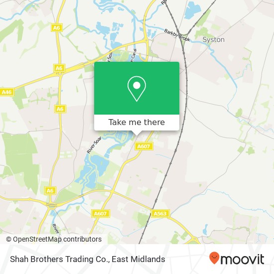 Shah Brothers Trading Co. map