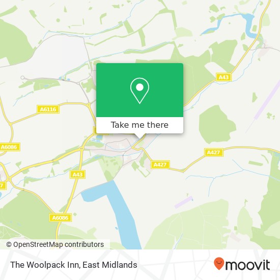 The Woolpack Inn map