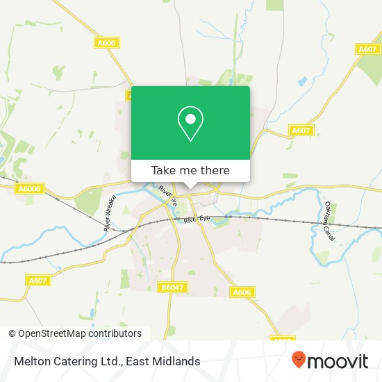 Melton Catering Ltd. map
