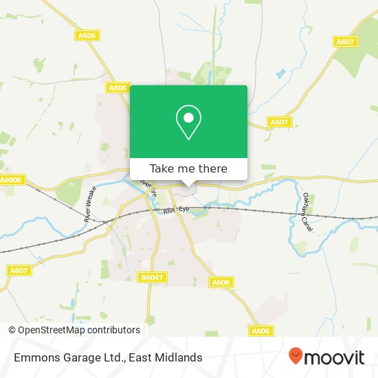 Emmons Garage Ltd. map