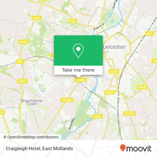 Craigleigh Hotel map