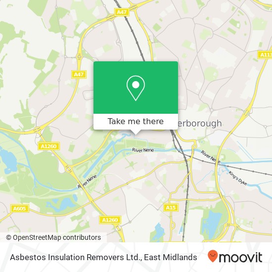 Asbestos Insulation Removers Ltd. map