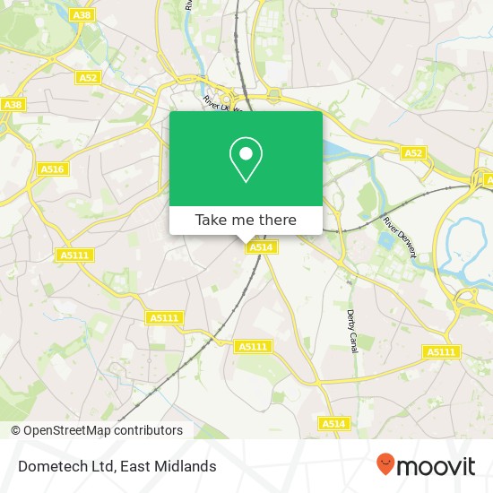 Dometech Ltd map