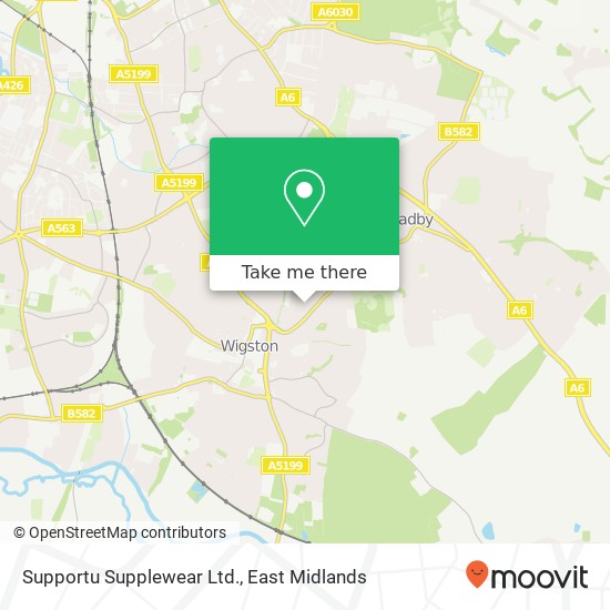 Supportu Supplewear Ltd. map