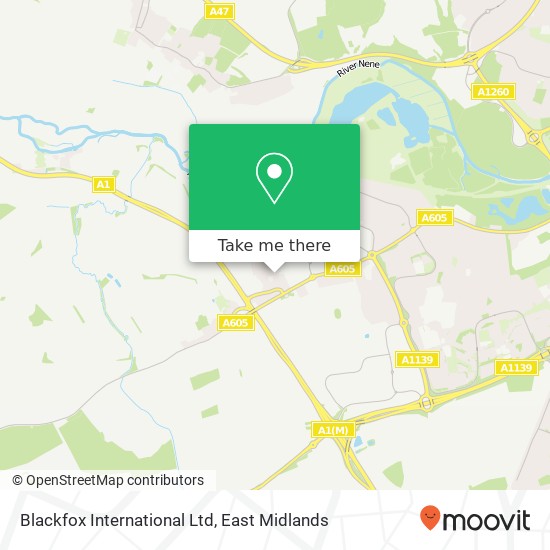 Blackfox International Ltd map