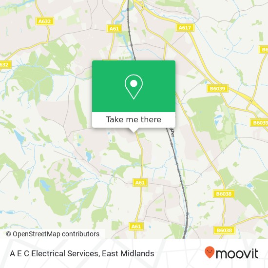 A E C Electrical Services map