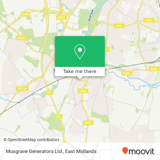 Musgrave Generators Ltd. map