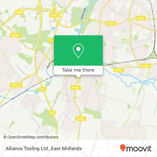 Alliance Tooling Ltd. map