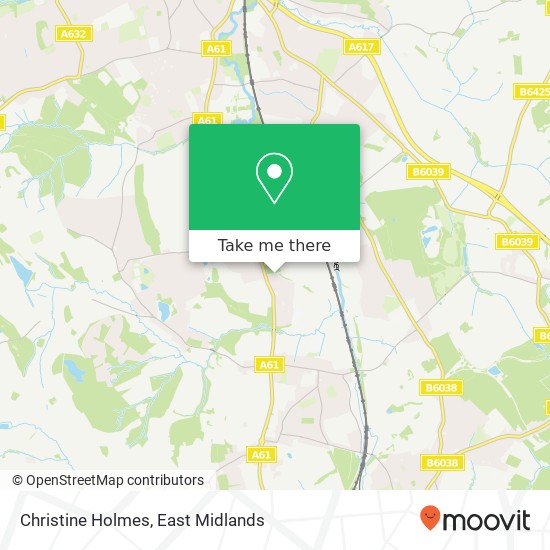 Christine Holmes map